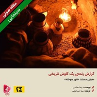 کتاب صوتی گزارش زنده‌ یک کاوش تاریخی اثر رضا صائمی