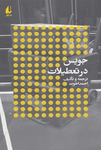 کتاب جویس در تعطیلات اثر احمد اخوت