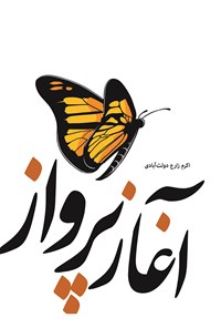 کتاب آغاز پرواز اثر اکرم زارع دولت‌آبادی