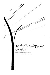 کتاب یک پنج‌شنبه، یک پیاده‌رو اثر علی آموخته‌نژاد