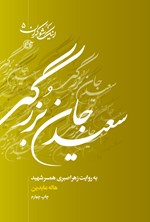 سعید جان‌بزرگی به روایت زهرا صبوری همسر شهید (جلد پنجم) اثر هاله عابدین