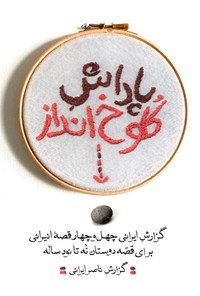 کتاب پاداش کلوخ‌انداز؛ گزارش ایرانی چهل و چهار قصه‌ی انیرانی برای قصه‌ی دوستان نه تا نود ساله اثر ناصر ایرانی