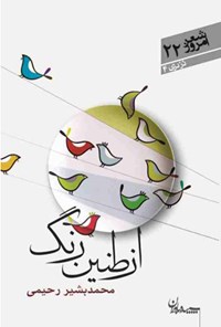 کتاب از طنین رنگ اثر محمد بشیر رحیمی