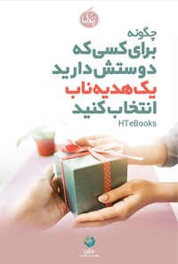 کتاب چگونه برای کسی که دوستش دارید یک هدیه ناب انتخاب کنید اثر موسسه HTeBooks