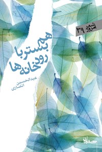 کتاب همبستر با رودخانه ها اثر عبدالحسین انصاری
