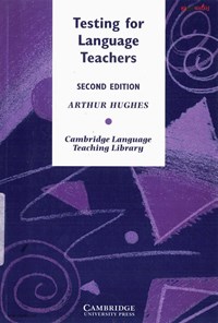 کتاب Testing for language teachers اثر Arthur Hughes